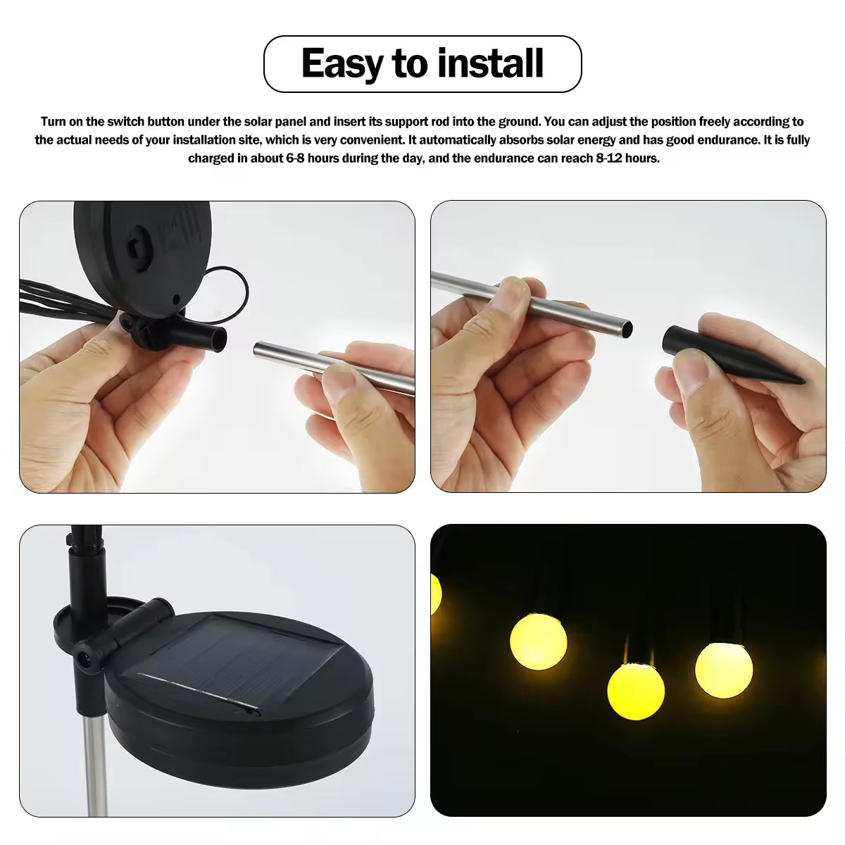 Firefly Garden Light - Solar Powered